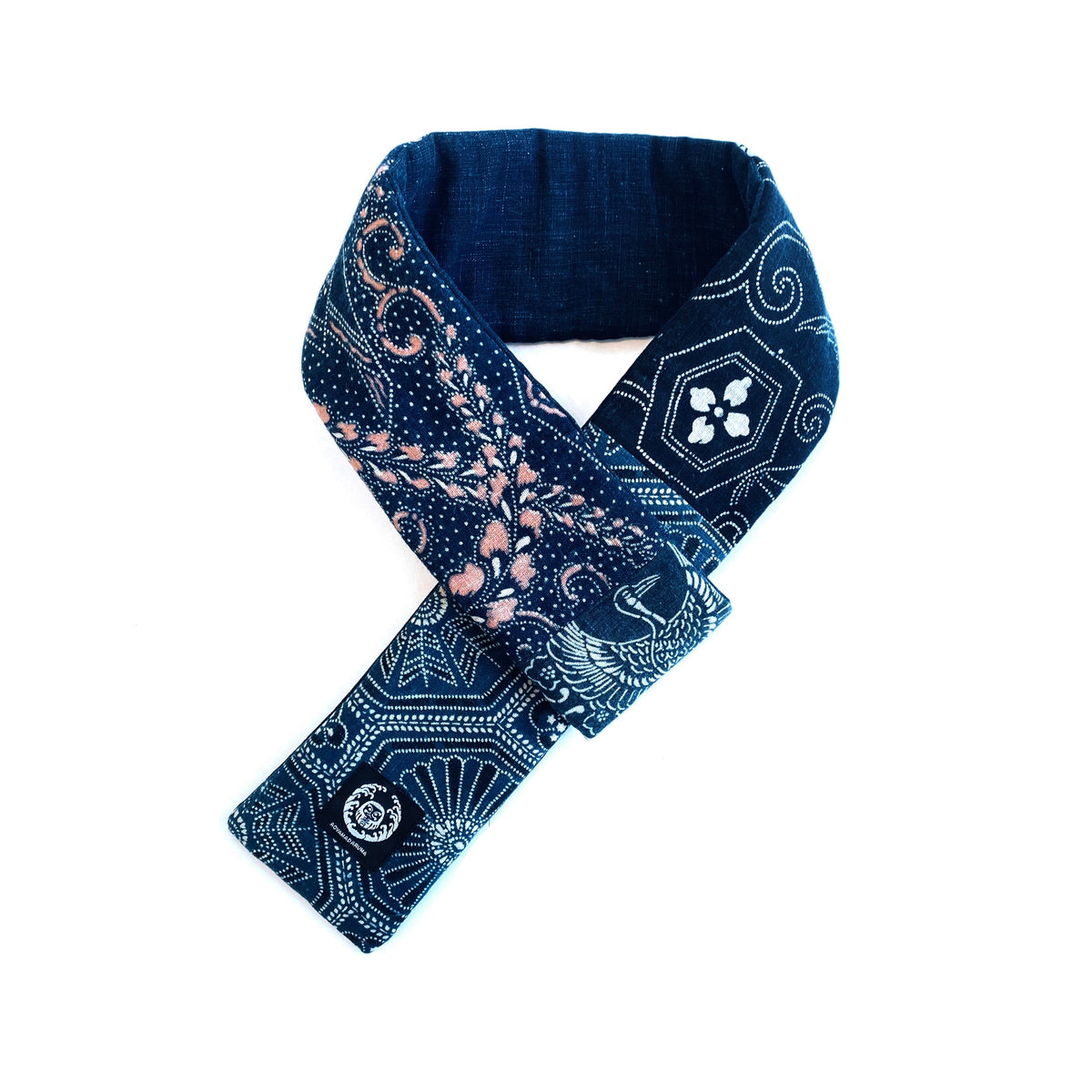 Aoyama Daruma kofu scarf muffler 古布 スカーフ マフラー