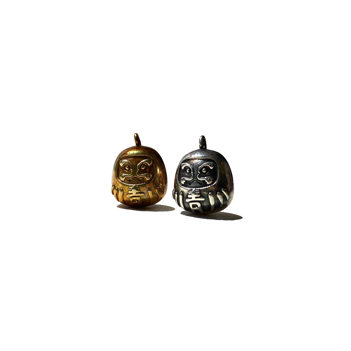 Aoyama Daruma silver brass copper daruma pendant シルバー 真鍮 銅 だるまちゃん ペンダン