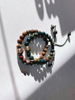 Aoyama Daruma natural stone bracelet  天然石 だるま  ブレスレット