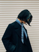Aoyama Daruma sashiko petit scarf necktie 刺し子 スカーフ ネクタイ