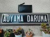 Aoyama Daruma Italian leather porch purse coin case イタリア 革 ポーチ 財布